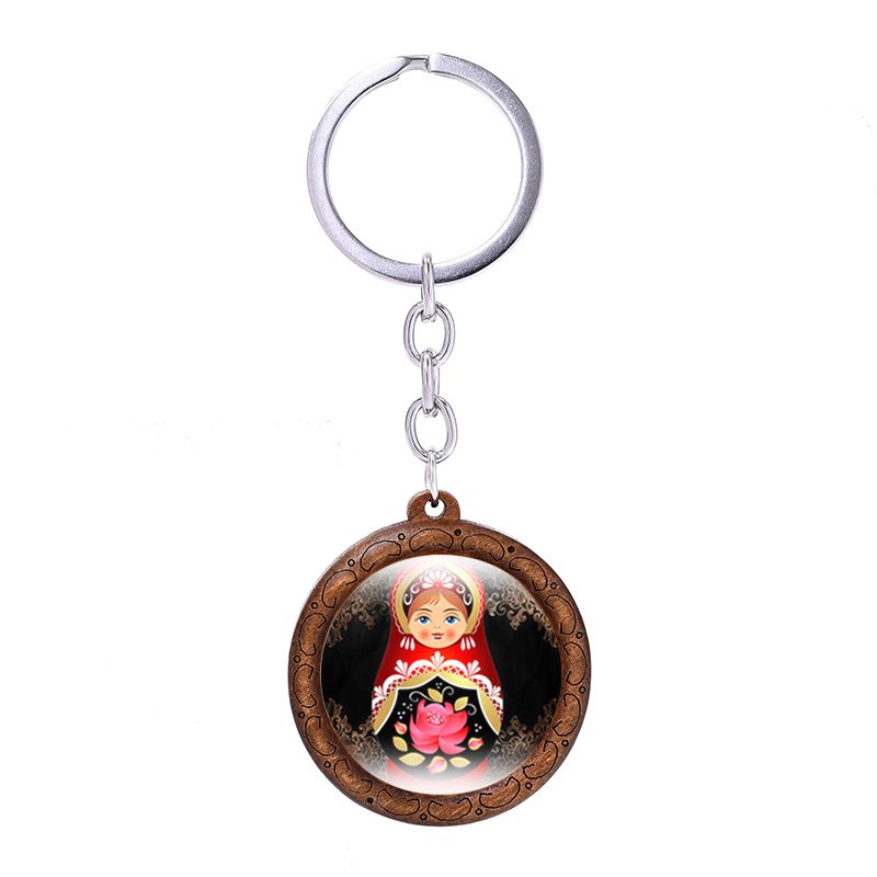 russian doll keyring