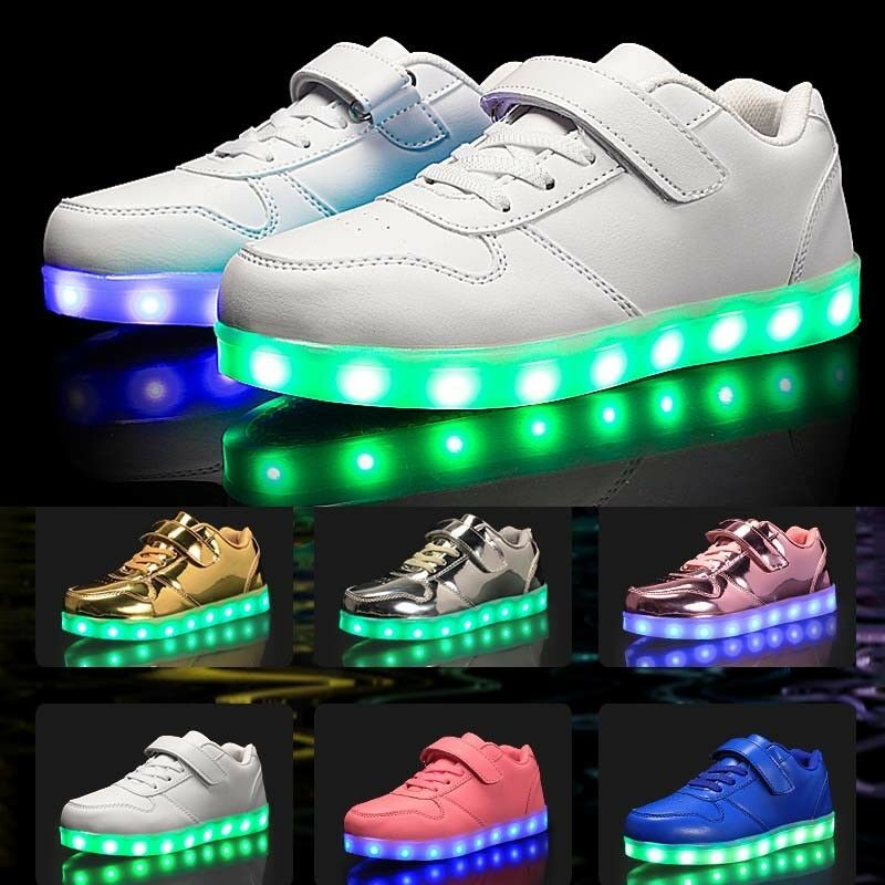 girls light up trainers