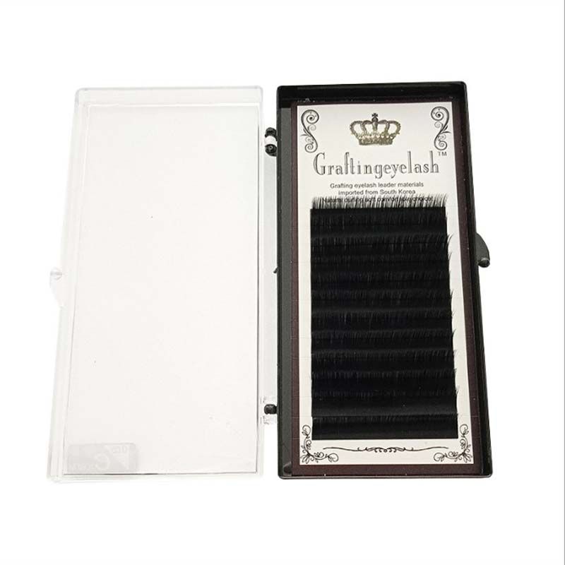 Individual Silk Eyelash Softer Than Mink Eyelash Extension Korean Fiber