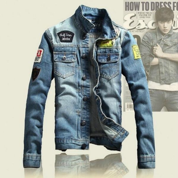 shirt with jeans jacket