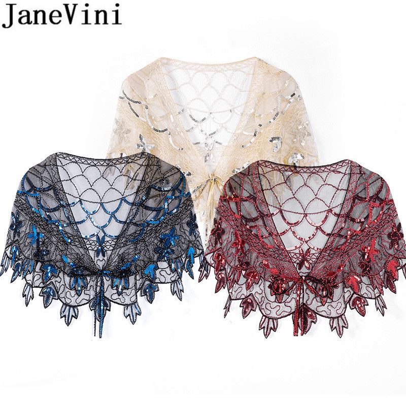 beaded evening shawl