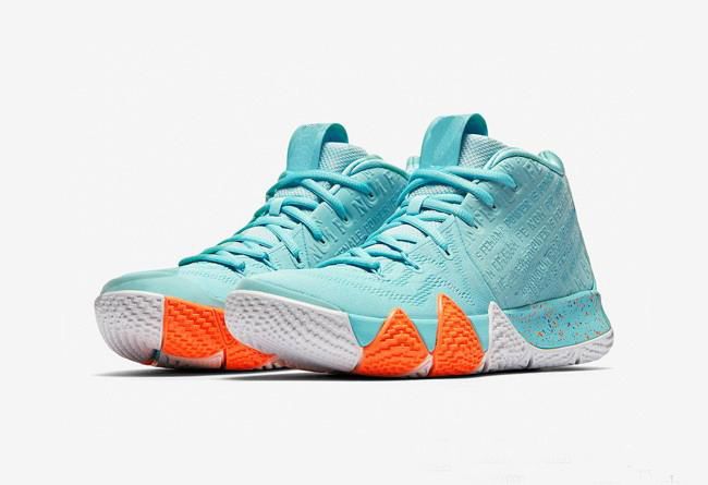 kyrie 4 blue green