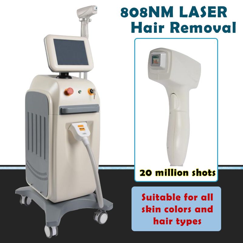 Professional Laser Hair Removal Machine 808nm Diode Laser Soprano