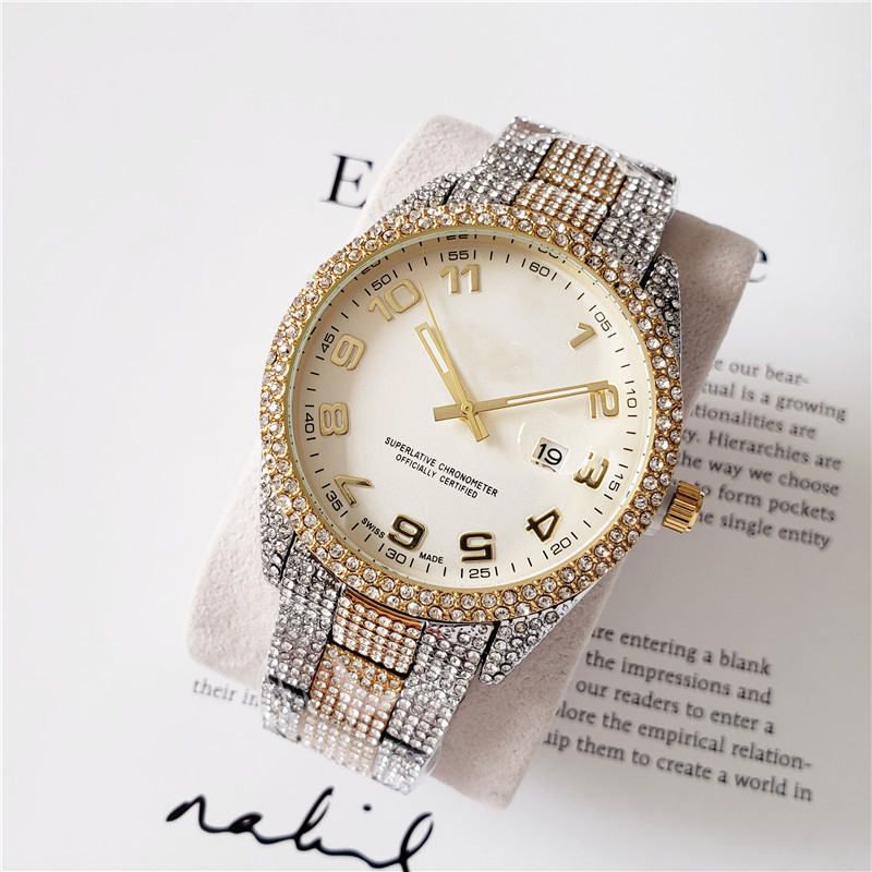 male diamond watch