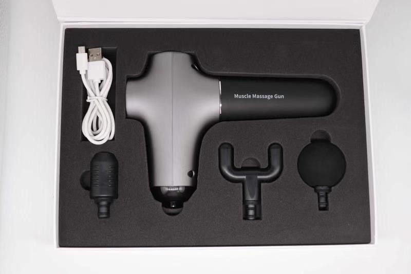 2020 Rechargeable Battery Cordless Massage Gun PM12 2000mAh Battery 3