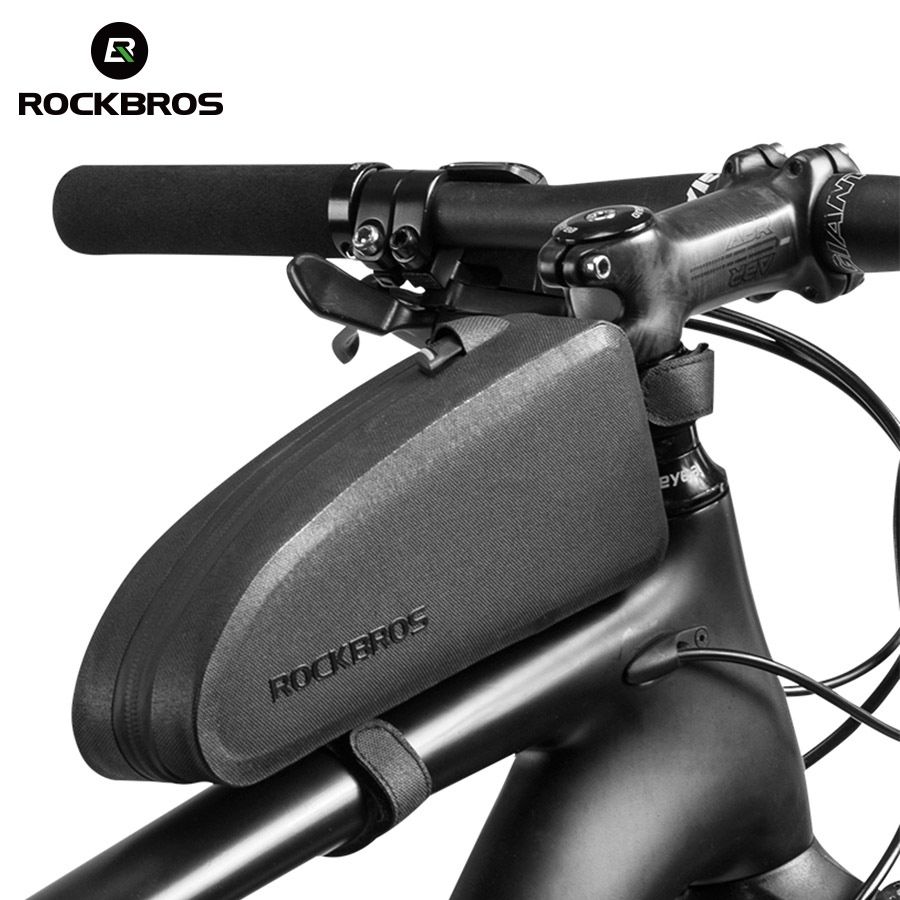 RockBros Fahrrad Gepäckträgertasche Wasserdicht Tragbar Tasche 18L Schwarz
