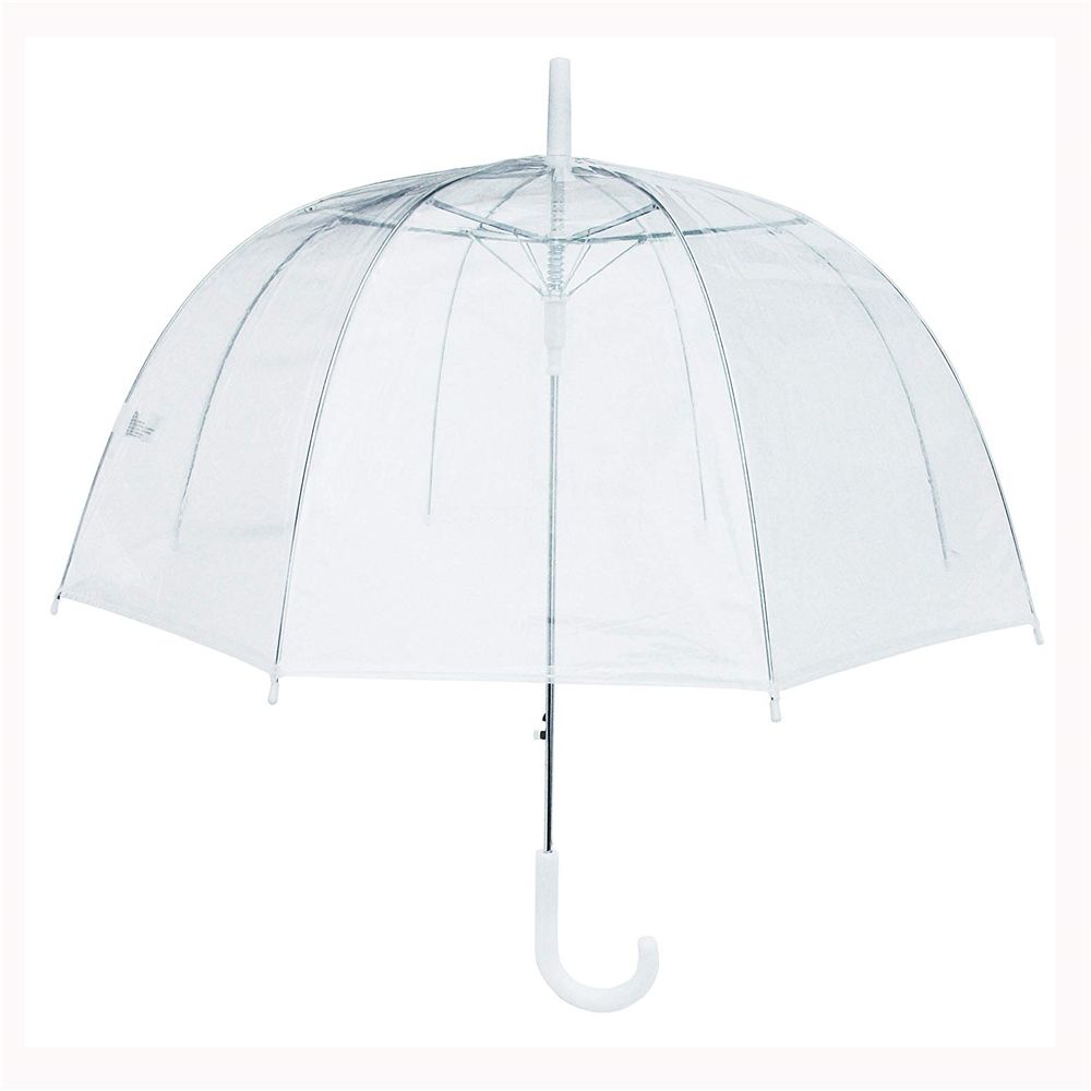 Sencilla y elegante burbuja Cúpula paraguas transparente Apolo chica de setas paraguas burbuja