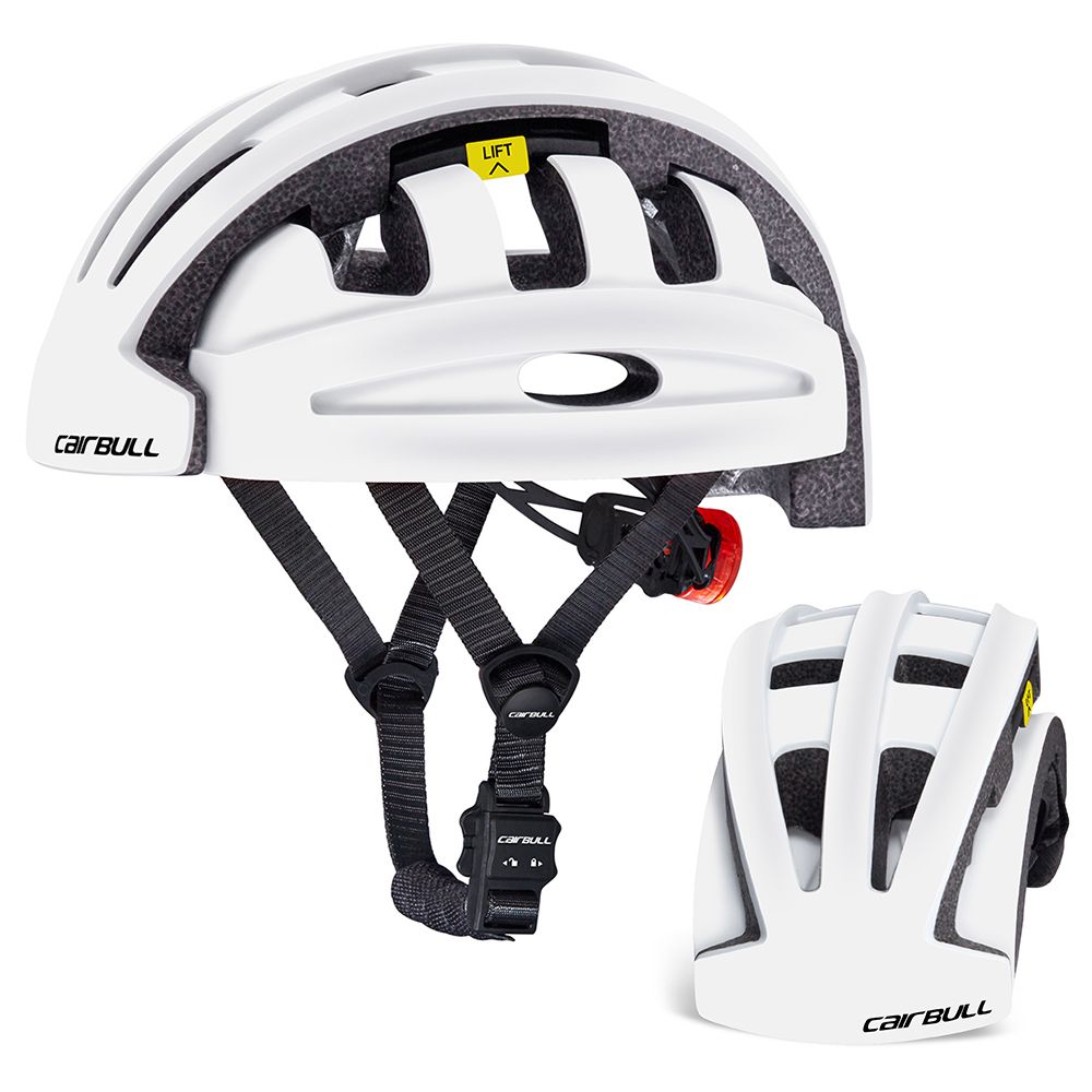 collapsible bicycle helmet