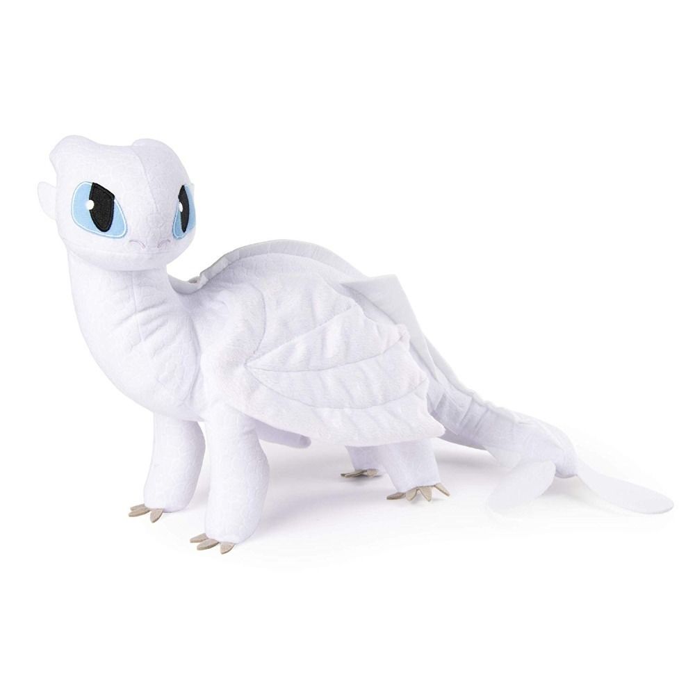 white dragon stuffed animal