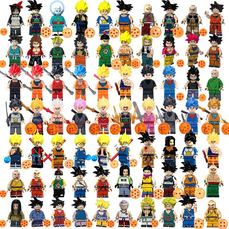 mini figuras dragon ball