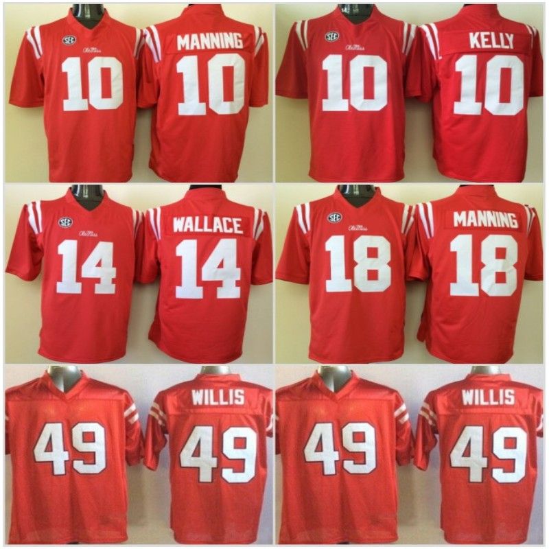 eli manning red jersey