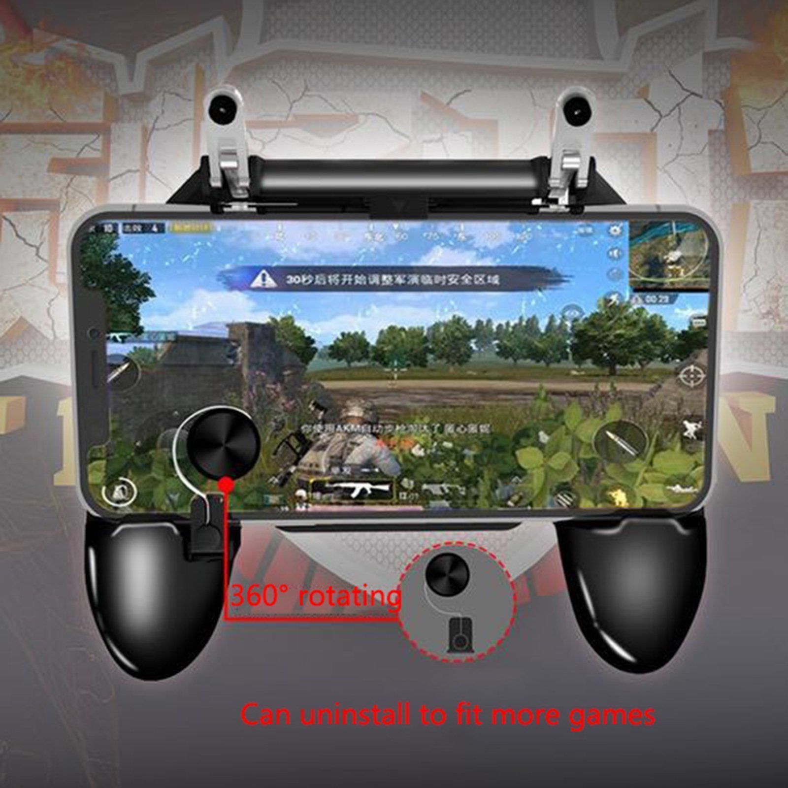 Controlador de jogo sem fio D8, joystick gamepad, fogo rápido