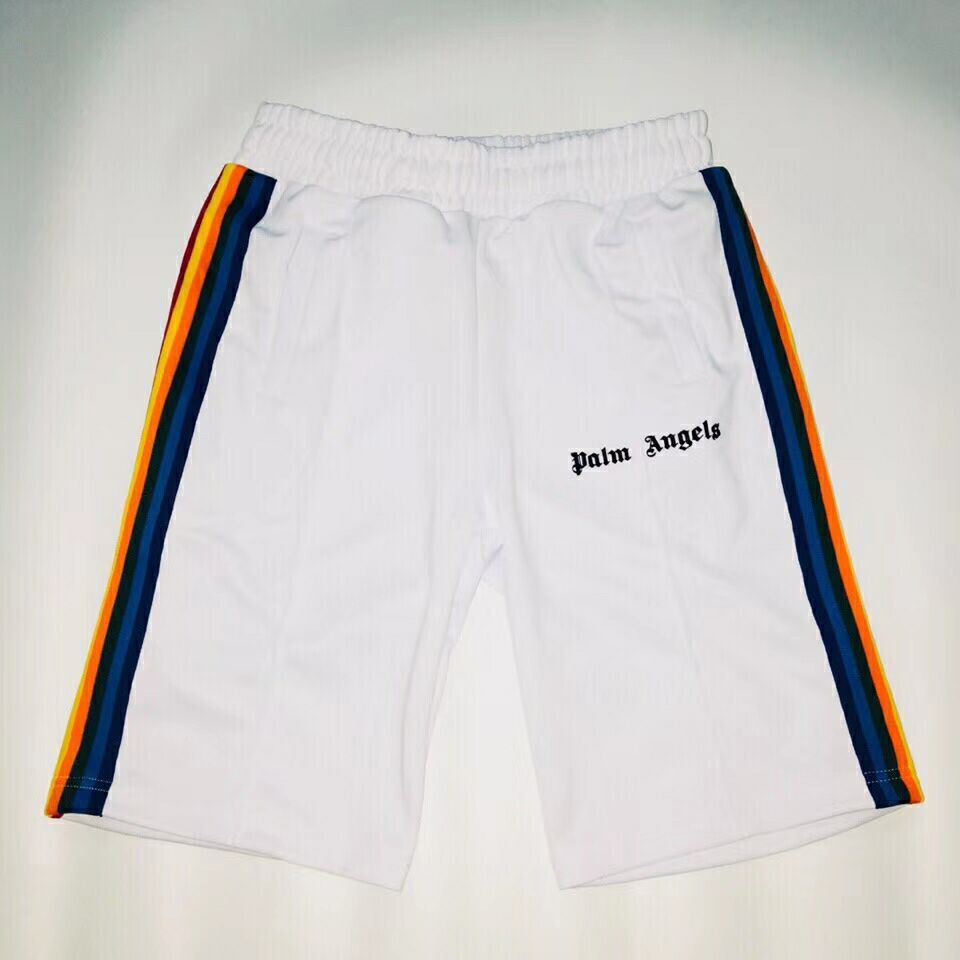 Acquistare 2019 Nuovo Palm Angels Pantaloncini Moda Casual Palm Angeli Pantaloncini  Arcobaleno A Strisce Rosso Blu Nero Palm Beach Pants Angels Economico |  Consegna Veloce E Qualità | It.Dhgate