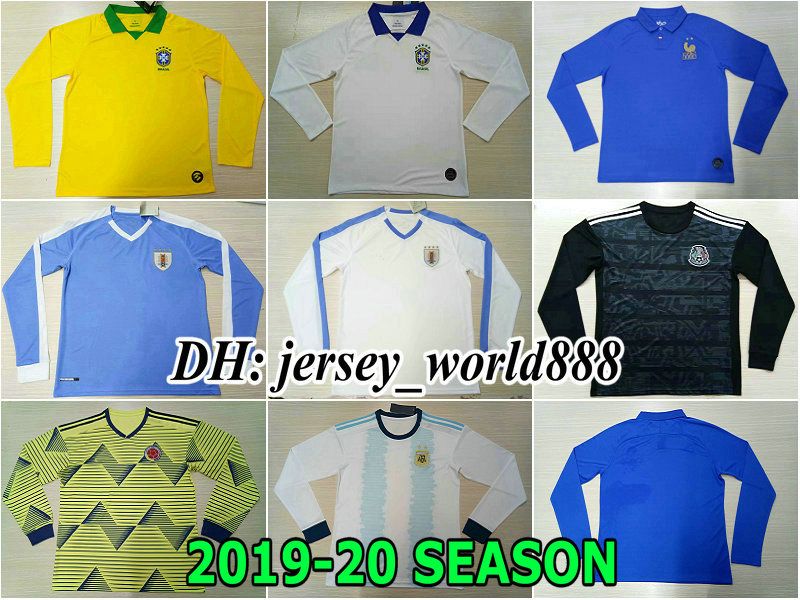 colombia soccer jersey long sleeve