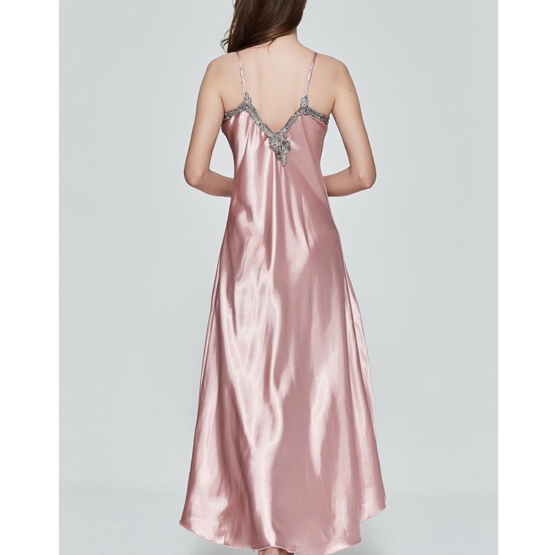 long pink nightdress