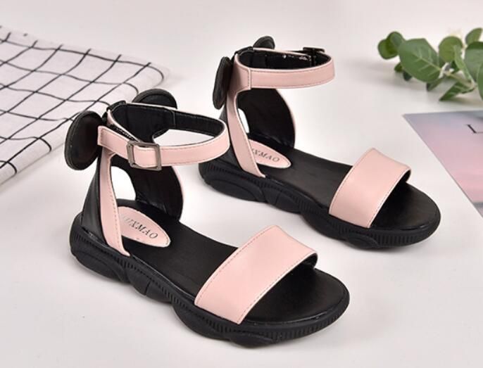 baby girl black sandals