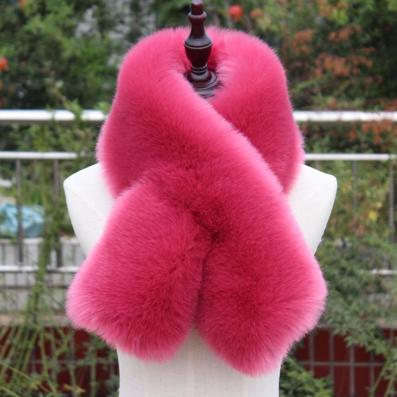 faux fox collar