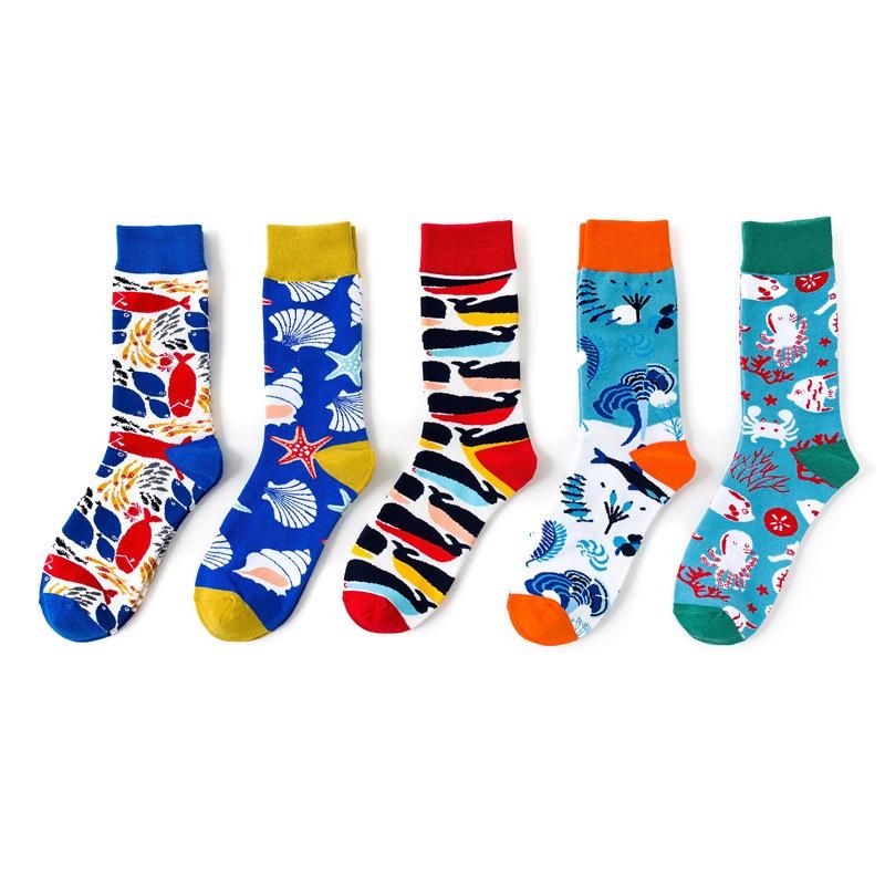 Adorable Penguins Compression Socks For Women Casual Fashion Crew Socks