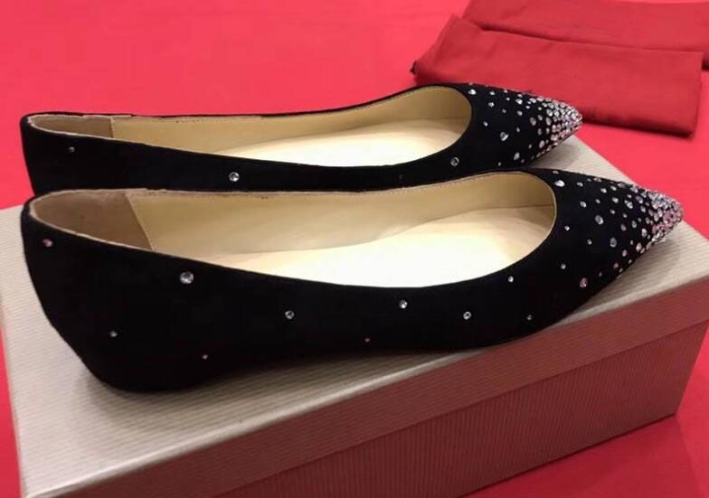 red pumps flat