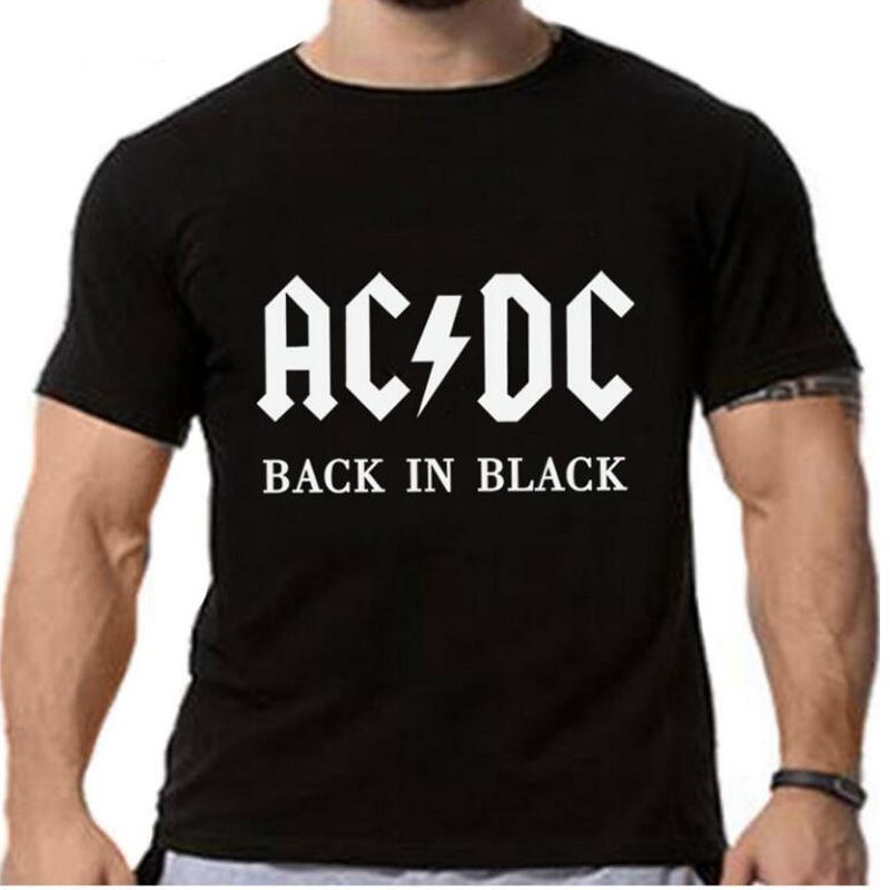ac dc back in black t shirt