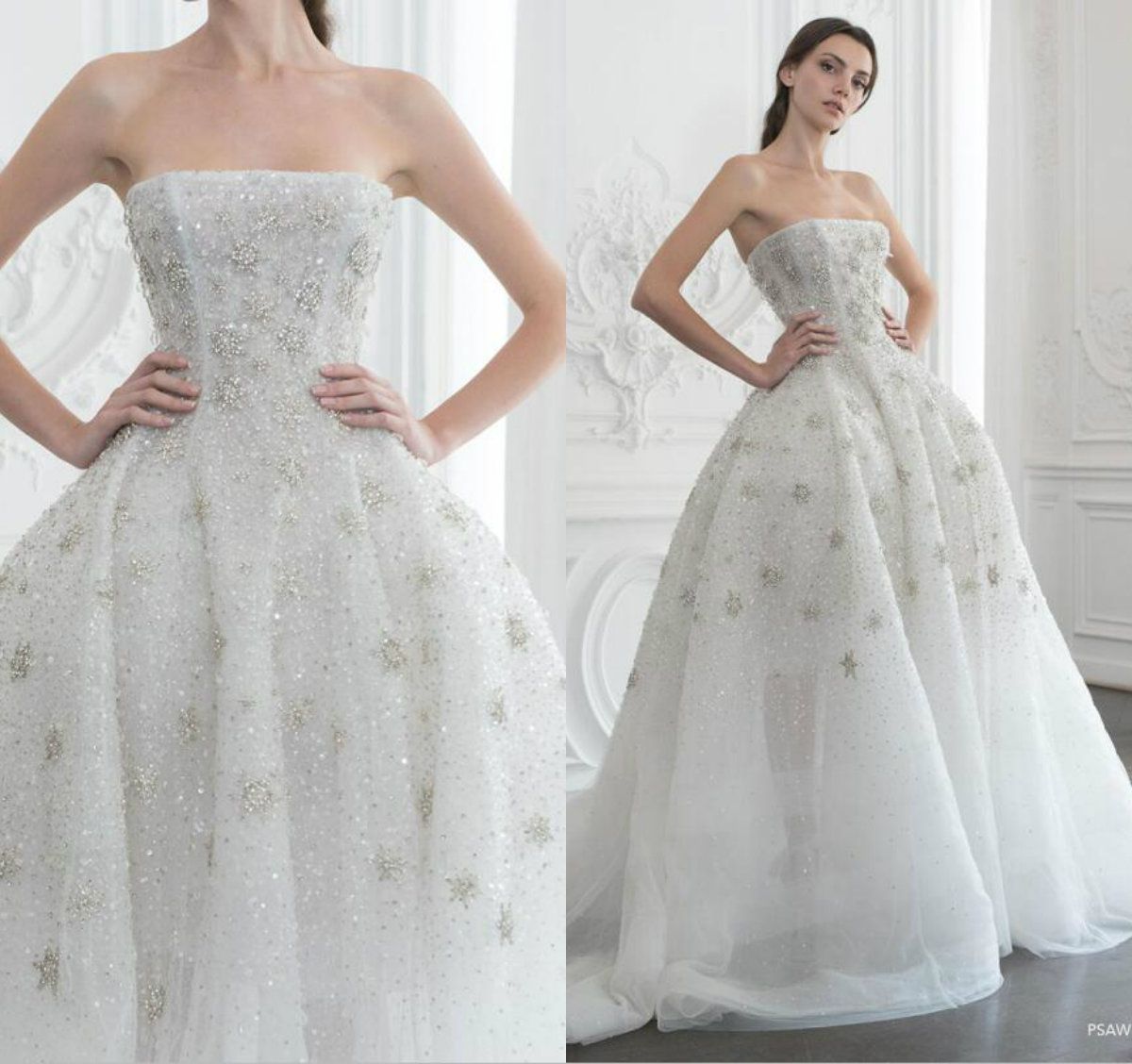 art deco ball gown