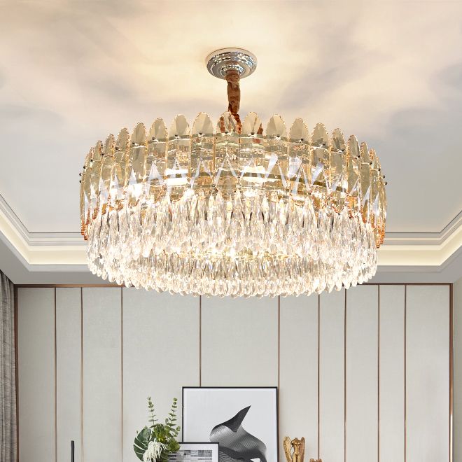 Bulk New High End Crystal Chandeliers Lights Contemporary Luxury Pendant Chandelier Led Lighting For Villa Living Room Bedroom Bar Club From Lightzone 831 16 Dhgate Com Bulk New High End Crystal, Modern Luxury Crystal Chandeliers