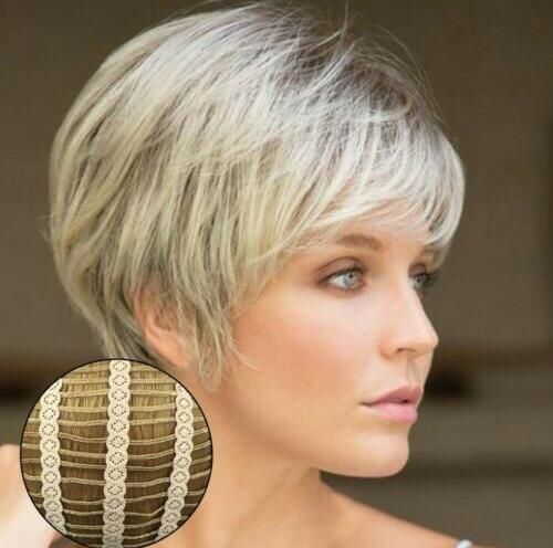 Details About Ladies Wig Women Short Straight Natural Hair Cosplay