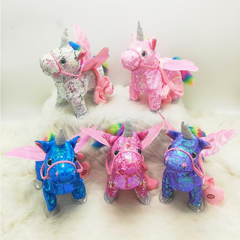 unicornios de juguete con alas