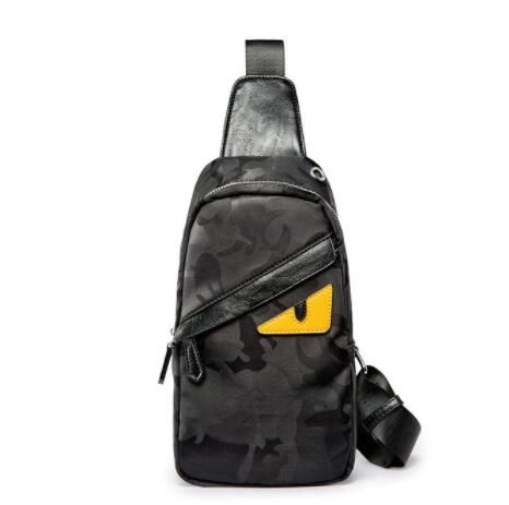 Chest Bags Men & Women Fashion Brand Girl Monster Crossbody Bag Boys Waterproof PU Sling Shoulder Bags iPad Pocket