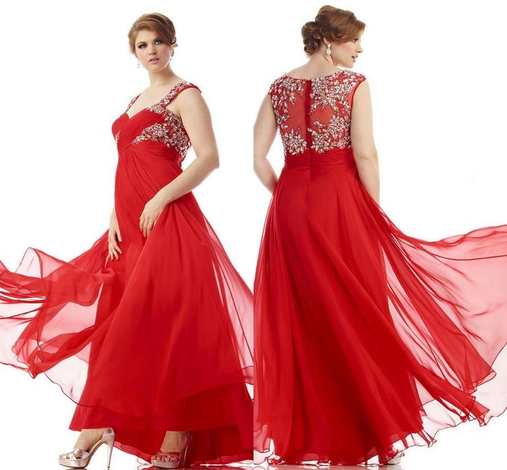 plus size red dresses for special occasions