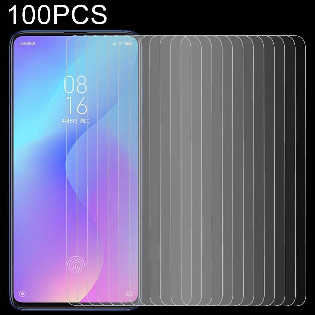 Wangl Mobile Phone Tempered Glass Film 50 PCS for Wiko View 0.26mm 9H Surface Hardness 2.5D Curved Edge Tempered Glass Front Screen Protector Tempered Glass Film