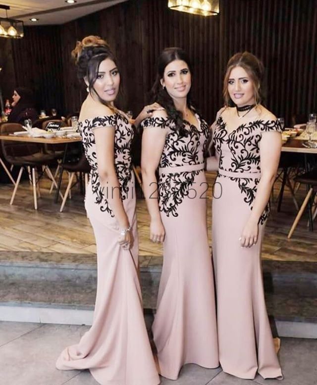 bridesmaid dresses with train