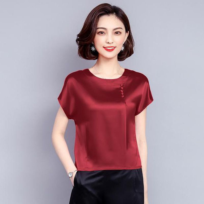 blusas de sedas elegantes