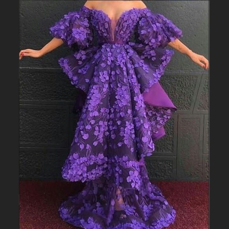 deep purple formal dresses