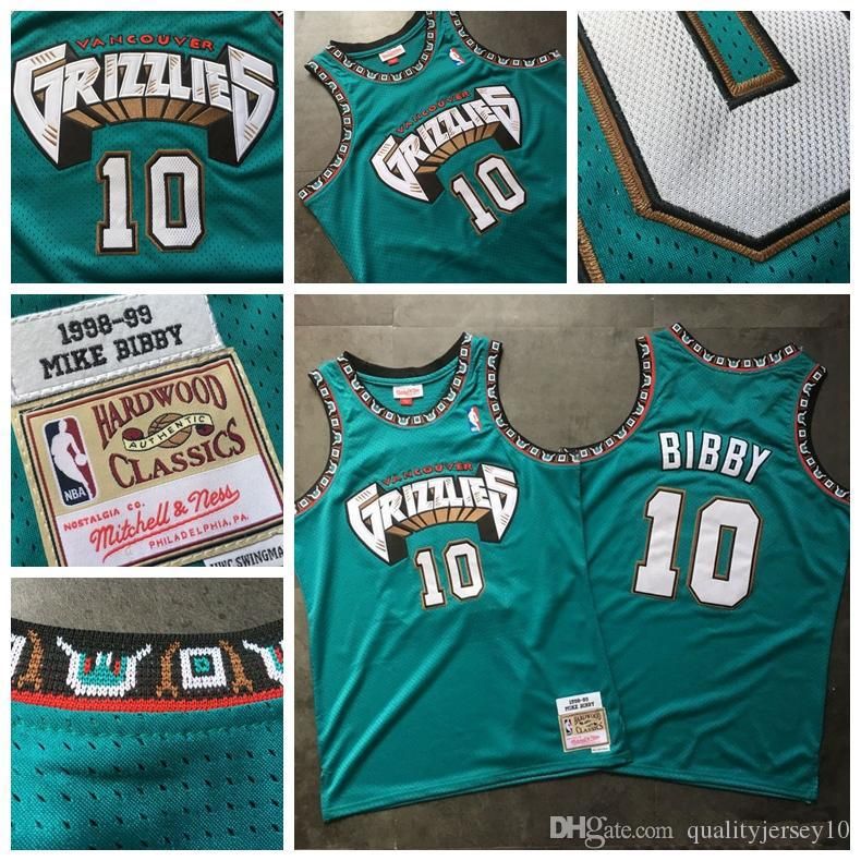 mitchell and ness grizzlies jersey