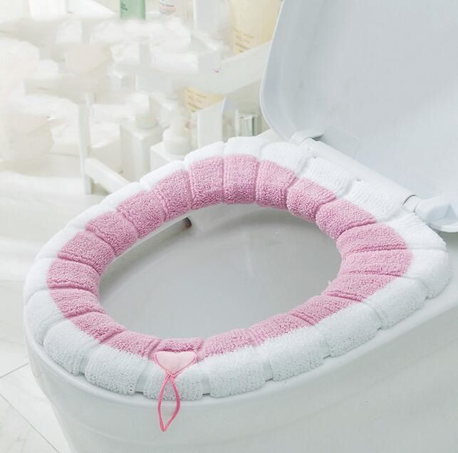 embroidered toilet seats