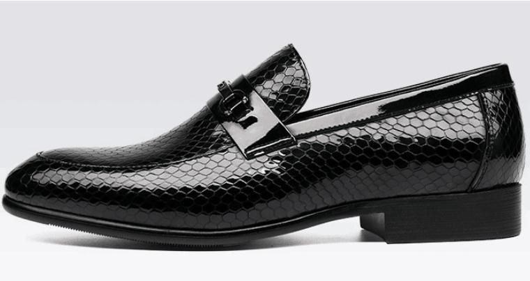 comfortable black work shoes mens