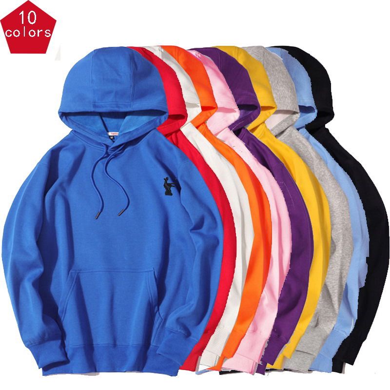 Hip Hop Hooded Green Black Purple White Pink Hooded Hoody Mens Hoodies and Sweatshirts