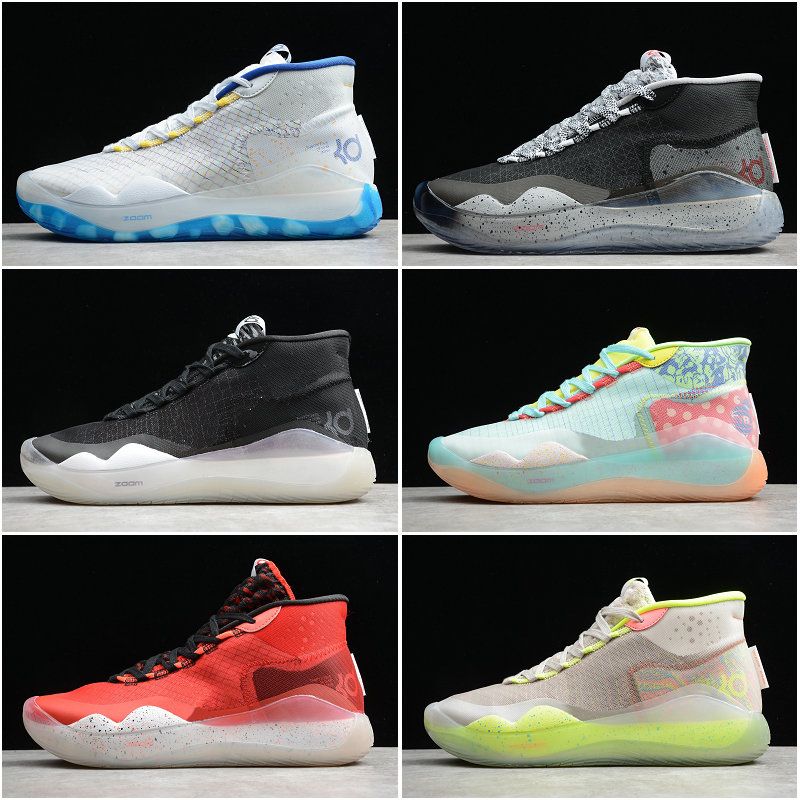 Compre Zapatillas De Baloncesto KD 12 Starting EYBL Peach Jam Zapatillas  Kevin Durant 12s 90s Kid EP Warriors Home The Day One University Red KD12  Sneakers A 46,22 € Del Prorival | DHgate.Com