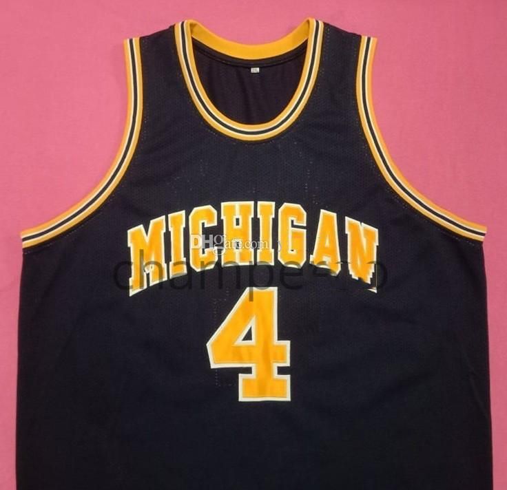 Basketball Jerseys Juwan Howard #25 Custom College Jersey New Sewn Yellow