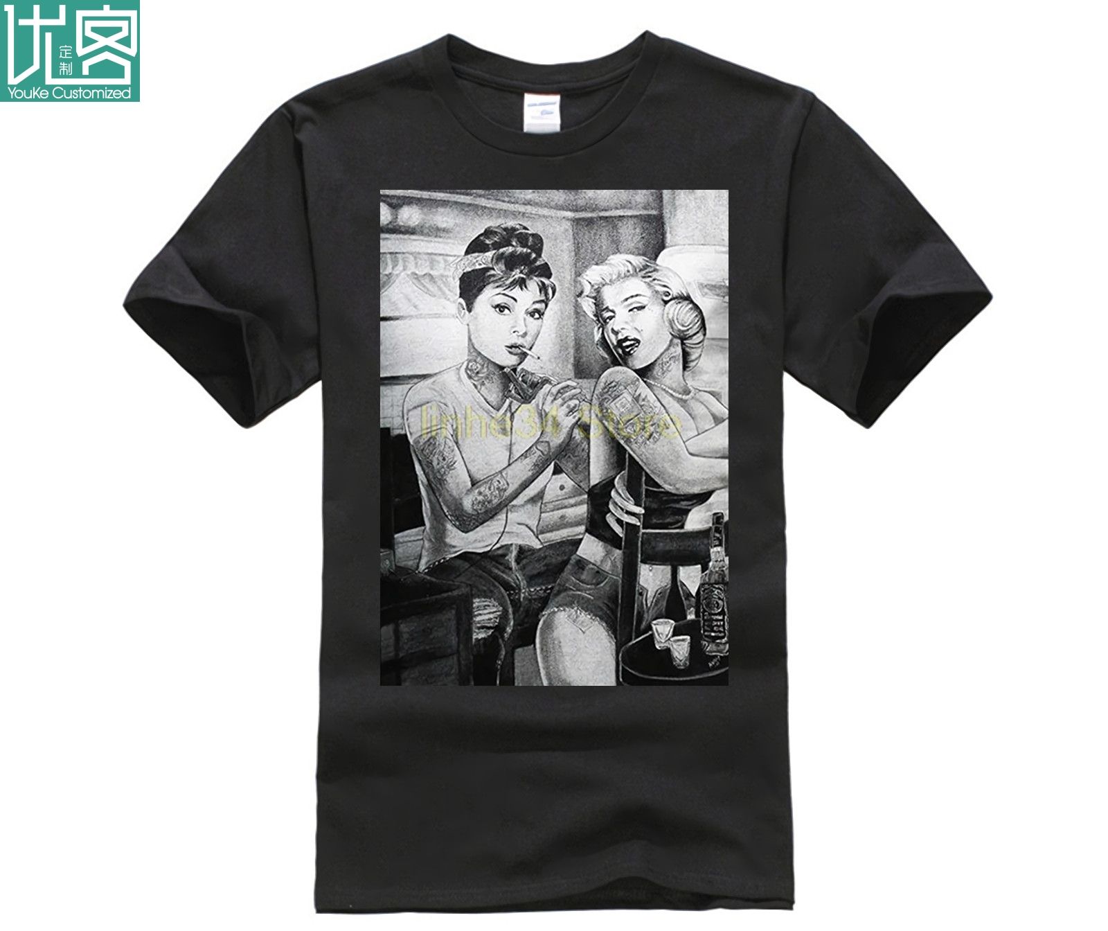 camisa marilyn monroe