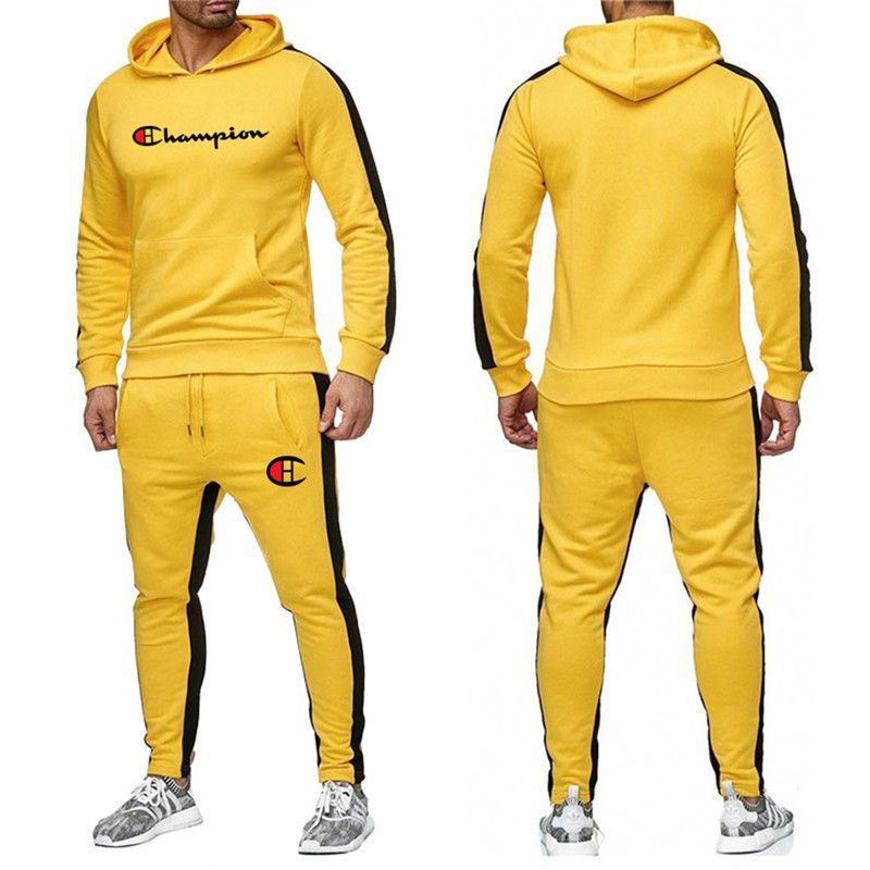 yellow champion jogging suit off 51 
