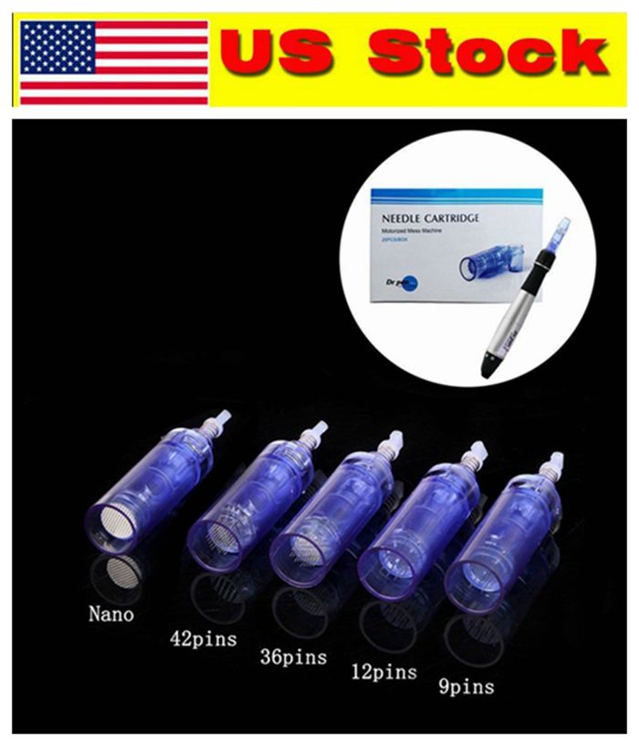 US Lager !!! 9/12/36/42 / Nano für Dr.pen derma pen Mikronadelstift wiederaufladbare dermapen dr pen A1 Nadelkartusche