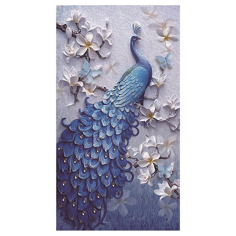 Grosshandel 5d Diamant Malen Nach Zahlen Kits Fur Erwachsene Voller Diamant Grosse Glucklicher Vogel Pfau Tier Stickerei Home Wand Decor Unterstutzung Grosshandel Von Nicedaily 3 11 Auf De Dhgate Com Dhgate