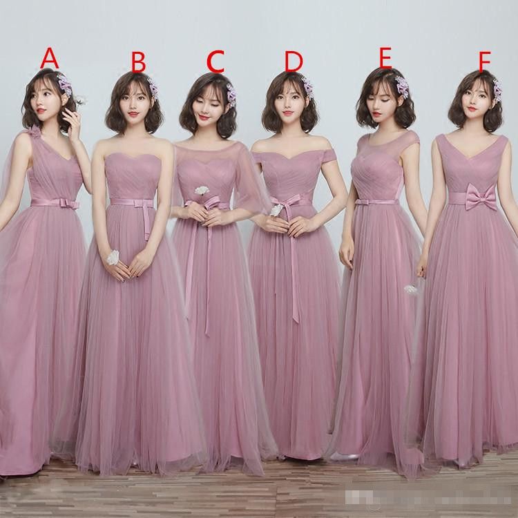 bridesmaid gown style