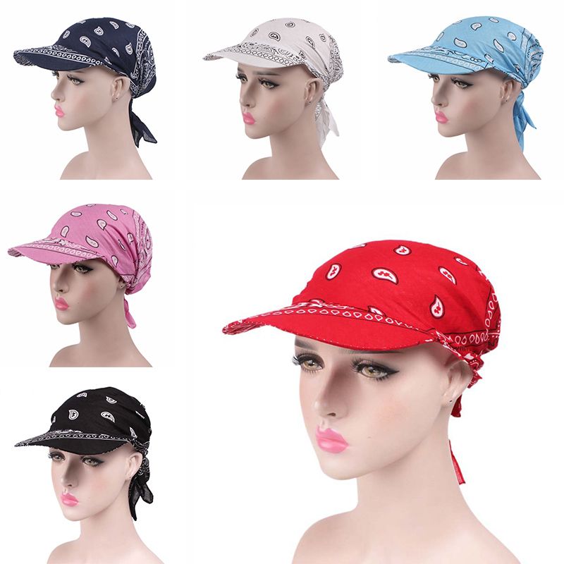 Packable Head Scarf Visor Hat With Wide Brim Sunhat Women Summer Beach Sun Hats Uv Protection Female Printed Cap Da508 From Lihaoyx 1 42 Dhgate Com