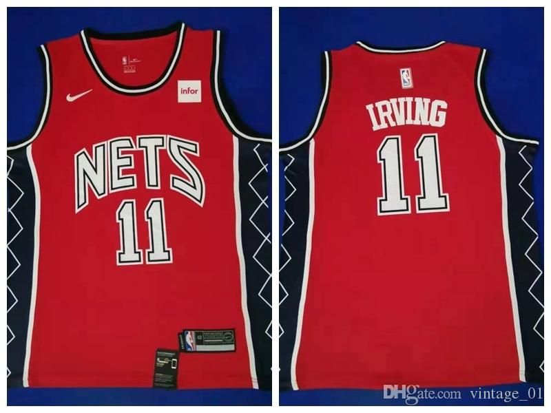 11 Kyrie Irving 7 Kevin Durant BrooklynNets City Basketball Jerseys 32  Julius Erving 3 Drazen Petrovic NewNba Jersey Swamp Dragon From  Custom010, $21.77