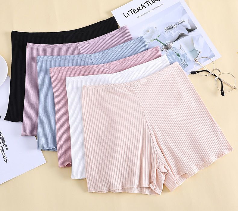 Compra Mujeres De Alto Elástico De Cintura Media Hilo Sin Costuras Algodón  Boxeador Ropa Interior De Mujer Mujeres Color Natural Boxer es Disponibles  Barato | Entrega Rápida Y Calidad | Es.Dhgate
