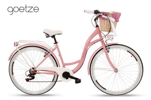 ladies city bike with basket