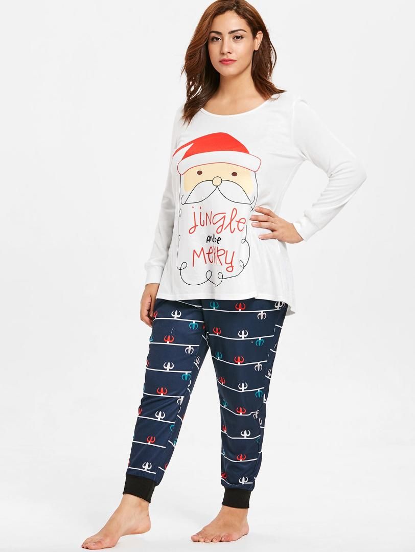 plus size christmas jammies